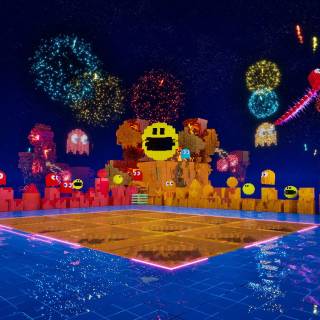 Pac-Man 99 desktop wallpaper