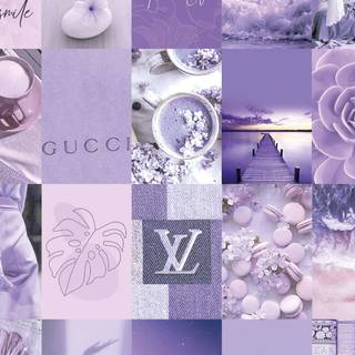 Lavender collage PC wallpaper