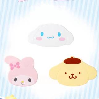 Pompompurin Cinnamoroll My Melody wallpaper
