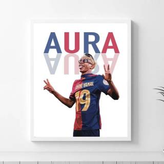 Lamine Yamal aura wallpaper
