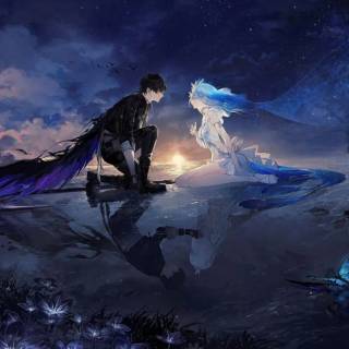 Wuthering Waves couples wallpaper