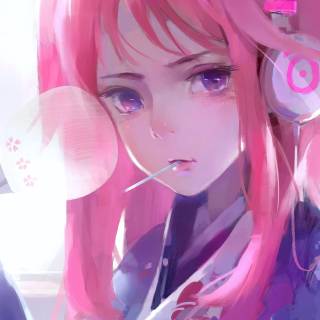 4k PC girl cartoon wallpaper