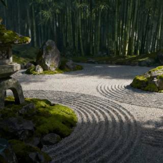 Karesansui wallpaper