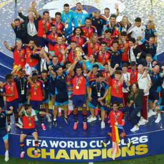 Spain celebration World Cup wallpaper