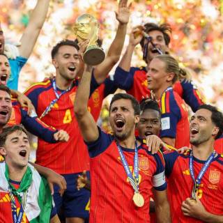 Spain celebration World Cup wallpaper
