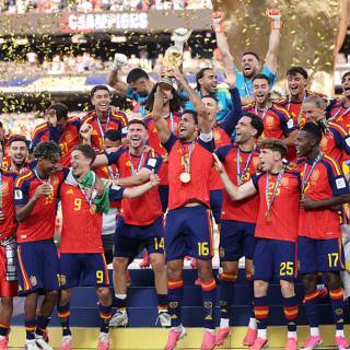 Spain celebration World Cup wallpaper
