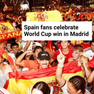Spain celebration World Cup wallpaper