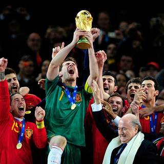 Spain celebration World Cup wallpaper