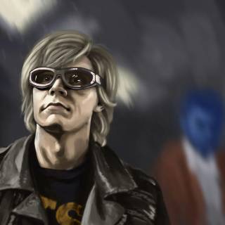Evan Peters Quicksilver wallpaper