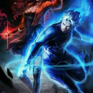 Evan Peters Quicksilver wallpaper
