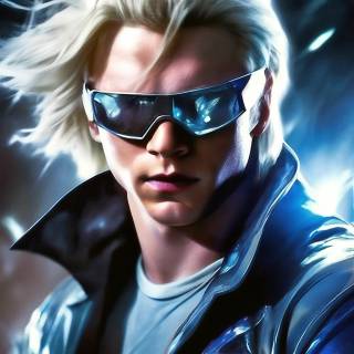 Evan Peters Quicksilver wallpaper