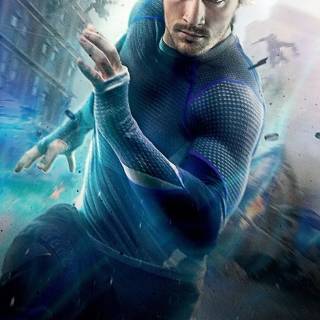 Evan Peters Quicksilver wallpaper