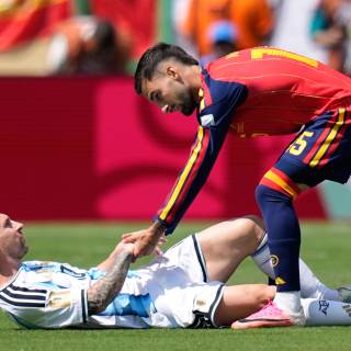 Spain vs Argentina final wallpaper