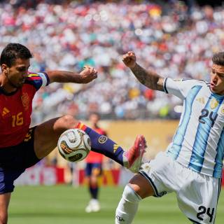 Spain vs Argentina final wallpaper