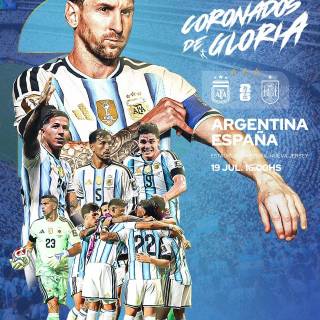 Spain vs Argentina final wallpaper