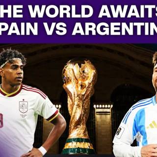 Spain vs Argentina final wallpaper