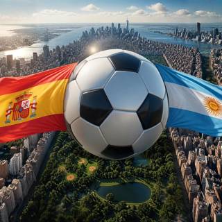 Spain vs Argentina final wallpaper