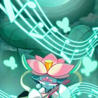 Lotus Dragon Cookie wallpaper
