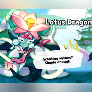 Lotus Dragon Cookie wallpaper
