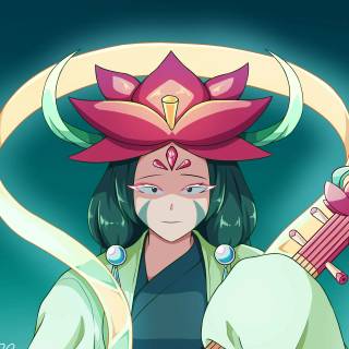 Lotus Dragon Cookie wallpaper