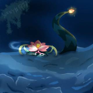 Lotus Dragon Cookie wallpaper