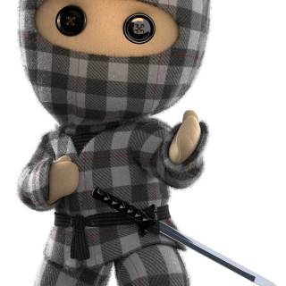 Checkered Ninja wallpaper