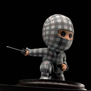 Checkered Ninja wallpaper