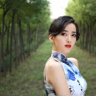 Chinese beautiful woman wallpaper