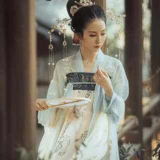 Chinese beautiful woman wallpaper