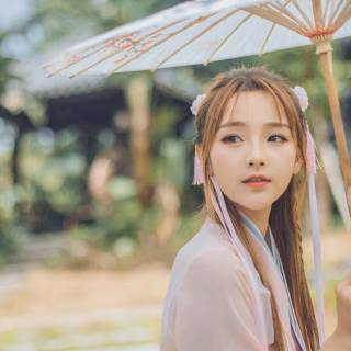 Chinese beautiful woman wallpaper