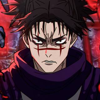 Choso red aesthetic wallpaper