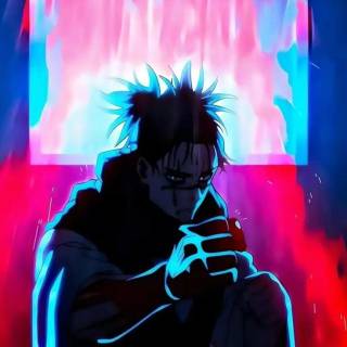 Choso red aesthetic wallpaper