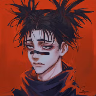 Choso red aesthetic wallpaper