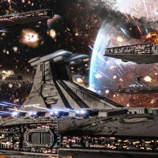 MacBook Air Star Wars wallpaper