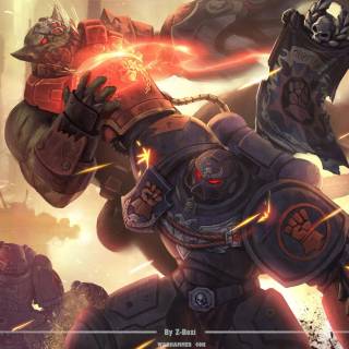 Crimson Fists wallpaper