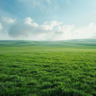 Wavy grass wallpaper