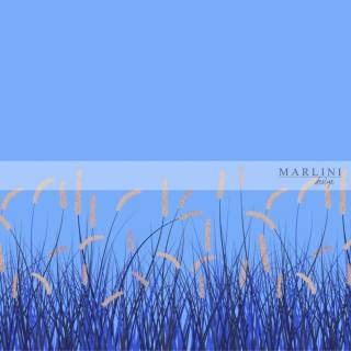 Wavy grass wallpaper