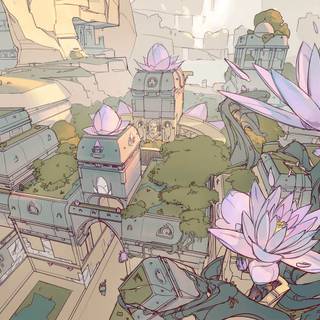 Lotus Valorant wallpaper