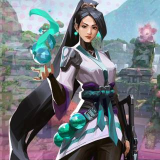 Lotus Valorant wallpaper