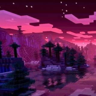 Minecraft chill wallpaper