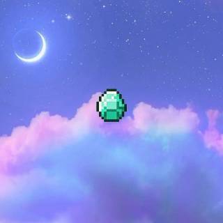 Minecraft chill wallpaper