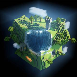 Minecraft chill wallpaper