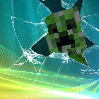 Minecraft chill wallpaper