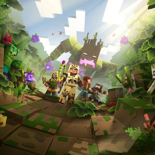 Minecraft chill wallpaper