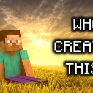 Minecraft chill wallpaper