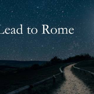 All roads lead to Rome wallpaper