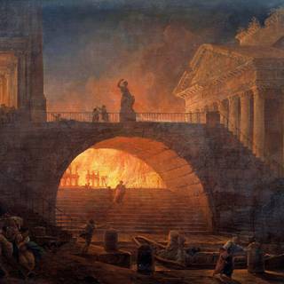 All roads lead to Rome wallpaper