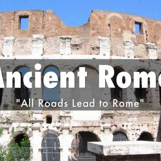 All roads lead to Rome wallpaper