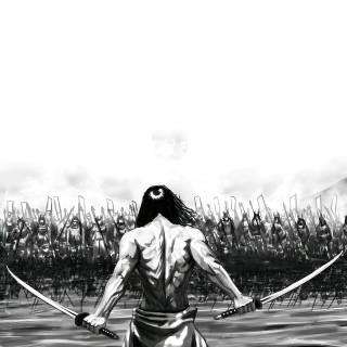 Aesthetic samurai 4k wallpaper