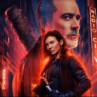 Negan Dead City 4k wallpaper